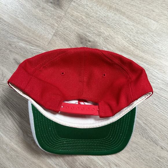 Vintage Sports Specialties‎ Idiana Hoosiers Script Snapback Hat Red Wool Cap - Picture 7 of 9